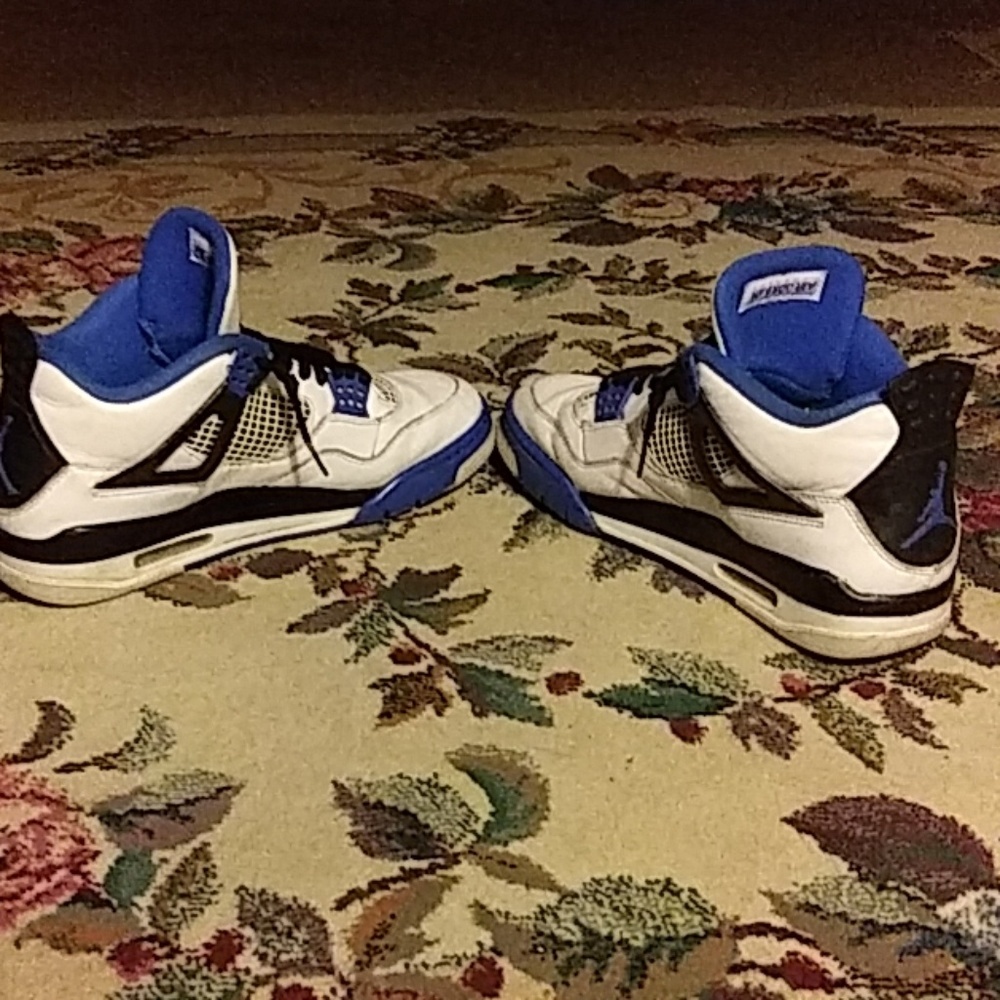 Jordan Flight Retro IV "Motosport" Blue/White